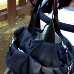 早速公園で使用しました！　ルカルカ　マザーズバッグ