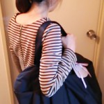 ルカルカ　エアリー リュクス 2wayマザーズバッグ ブラック