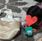 ルカルカ　ナイロンコレクション　ルナ トートマザーズバッグ シャンパンゴールド