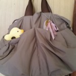 ルカルカ　エアリー リュクス 2wayマザーズバッグ モカ