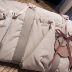 大きいだけあっていっぱい入る～！　ギャザーポケットマザーズバッグ