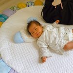 子どもの1ヶ月健診に持って行きました！