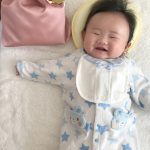 友人より出産祝いでいただきましたおむつポーチ